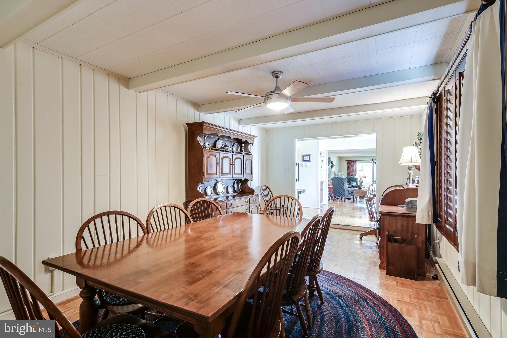 15135 Vantage Hill Road, Unit 7B Silver Spring, MD 20906 - Photo 15 of 36 Enormous Dining Space with ceiling fan