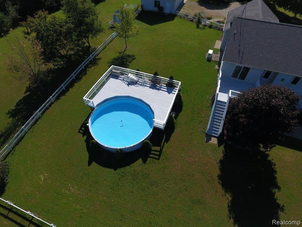 5294 West Oregon Road Lapeer, MI 48446 - Photo 68 of 78 Pool From Above.JPG