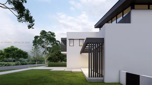 a view of outdoor space and yard