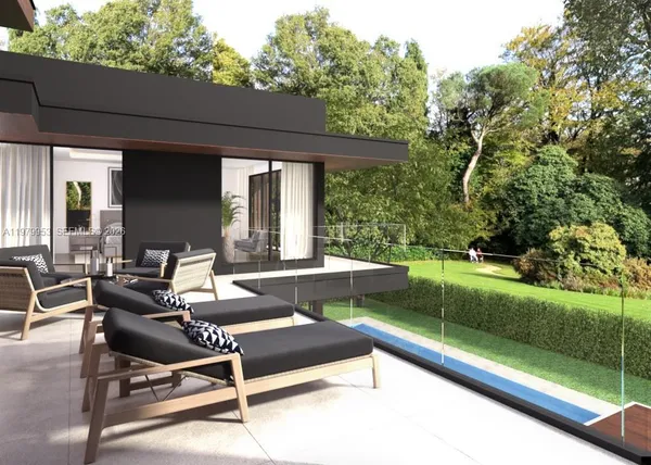 a patio with patio area and outdoor seating