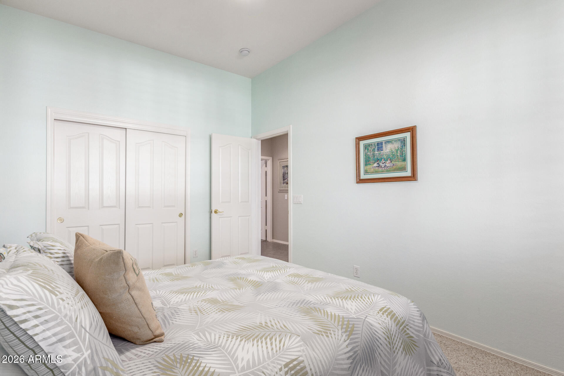 3553 East Washington Avenue Gilbert, AZ 85234 - Photo 21 of 30 a bed room with a bed and a painting