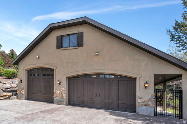 811 South High Ridge Drive Alpine, UT 84004 - Photo 87 of 98 View of front of home featuring driveway and stucco siding