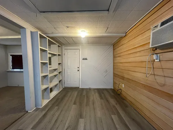 a view of a walk in closet