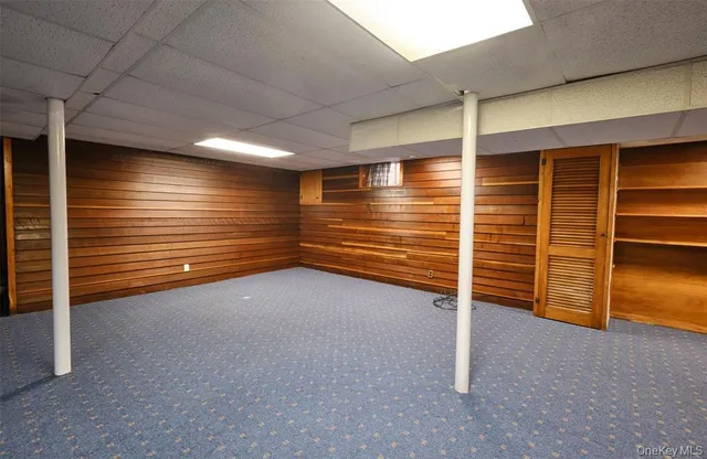 a view of room with hardwood