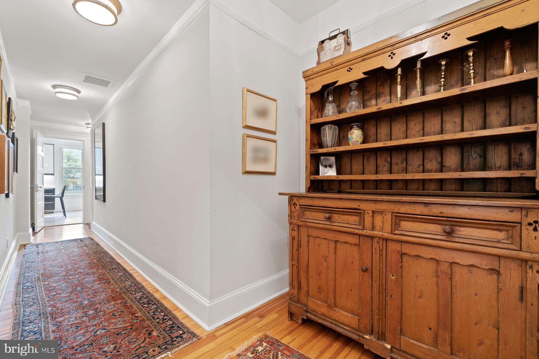 2022 Columbia Road Northwest, Unit 114 Washington, DC 20009 - Photo 23 of 29 Foyer hall to the back wing