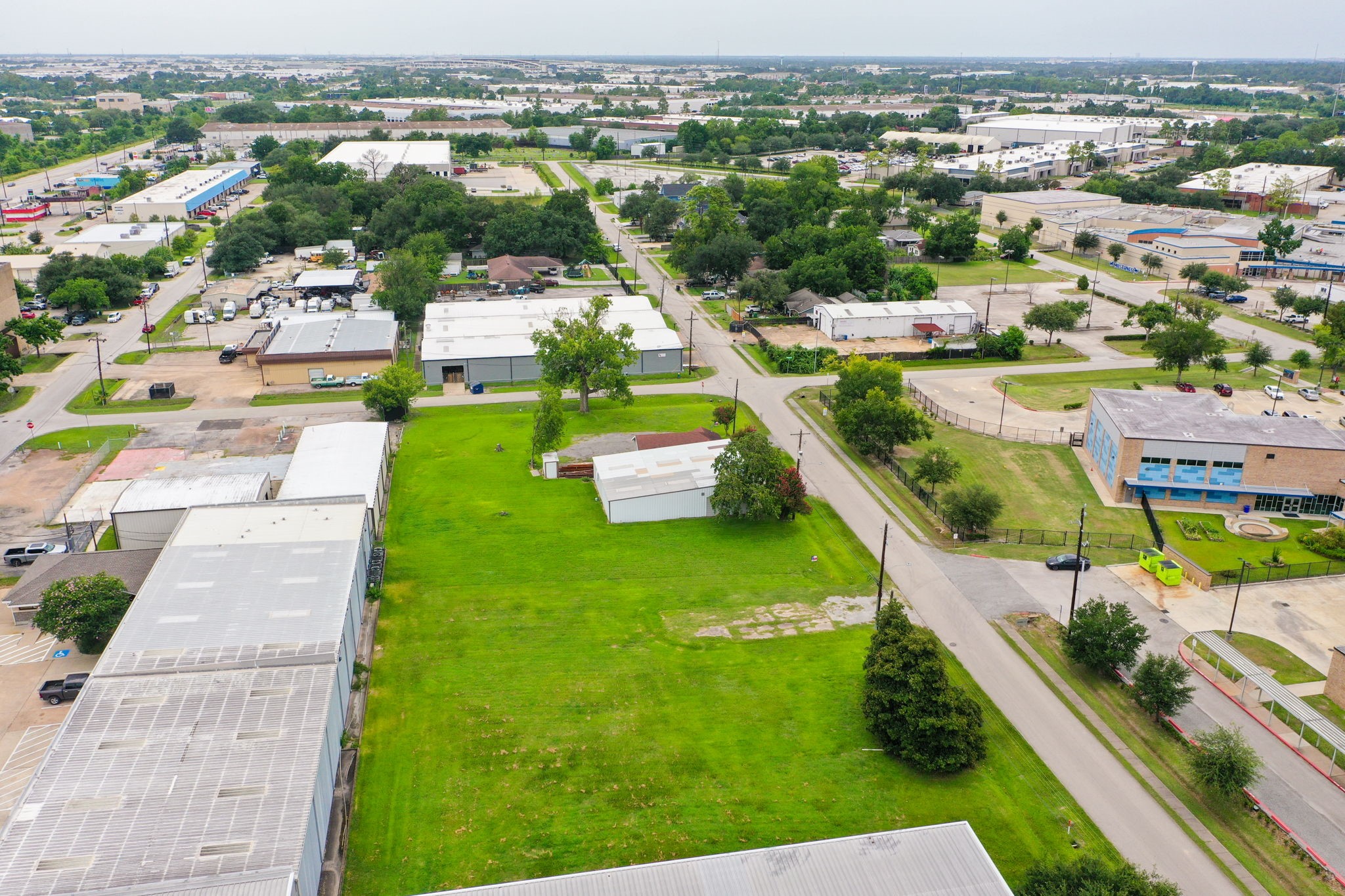 14023 Packard Street Houston, TX 77040 - Photo 14 of 33 an aerial view of a house with a garden