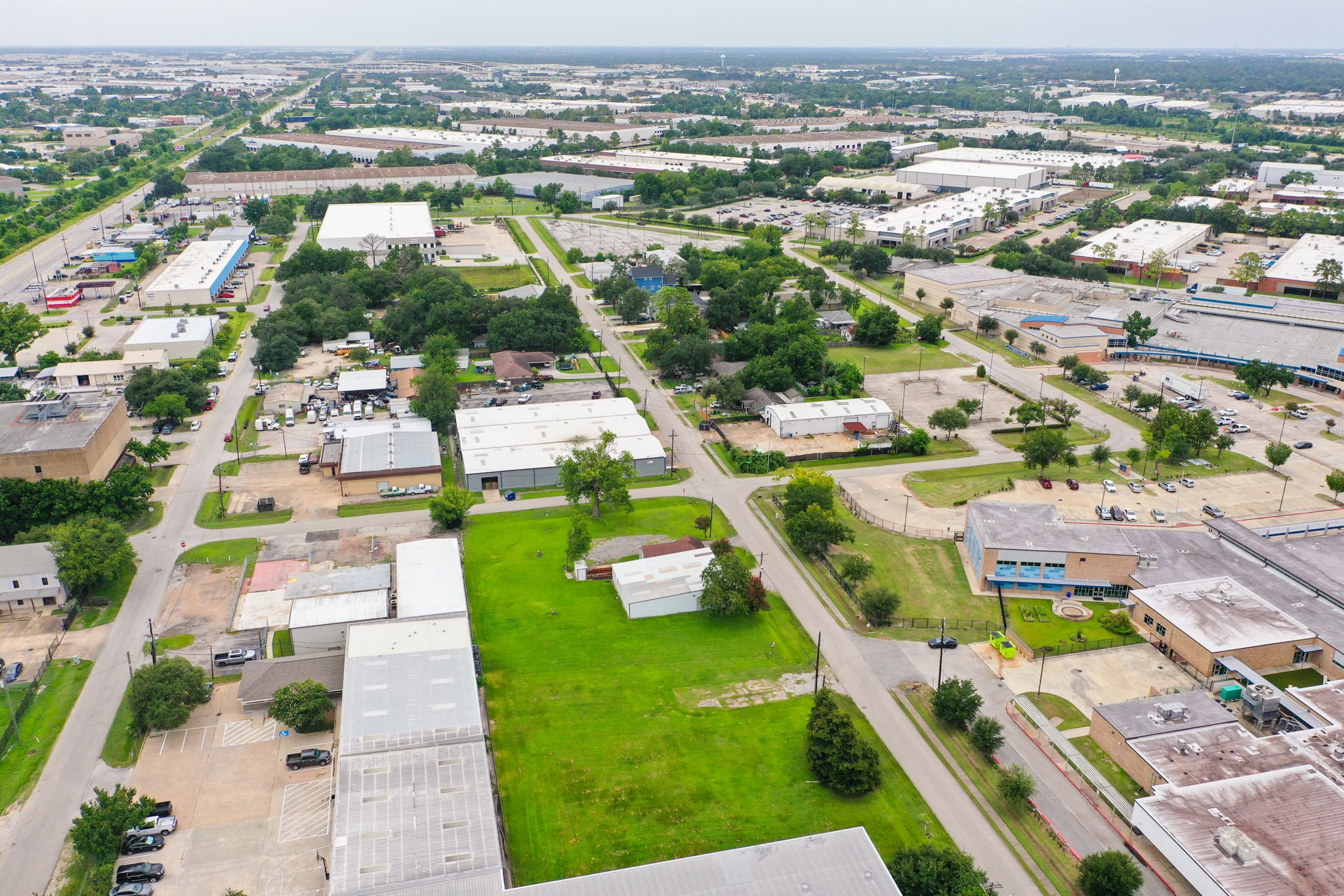 14023 Packard Street Houston, TX 77040 - Photo 15 of 33 an aerial view of a house with yard swimming pool and outdoor seating