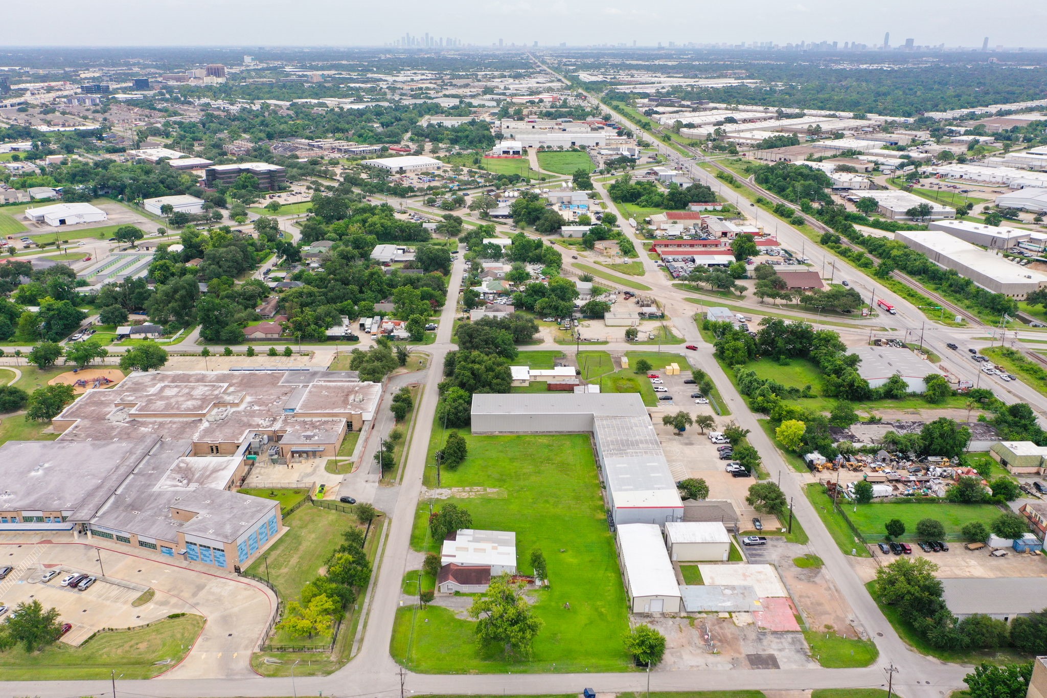 14023 Packard Street Houston, TX 77040 - Photo 16 of 33 an aerial view of residential houses with outdoor space