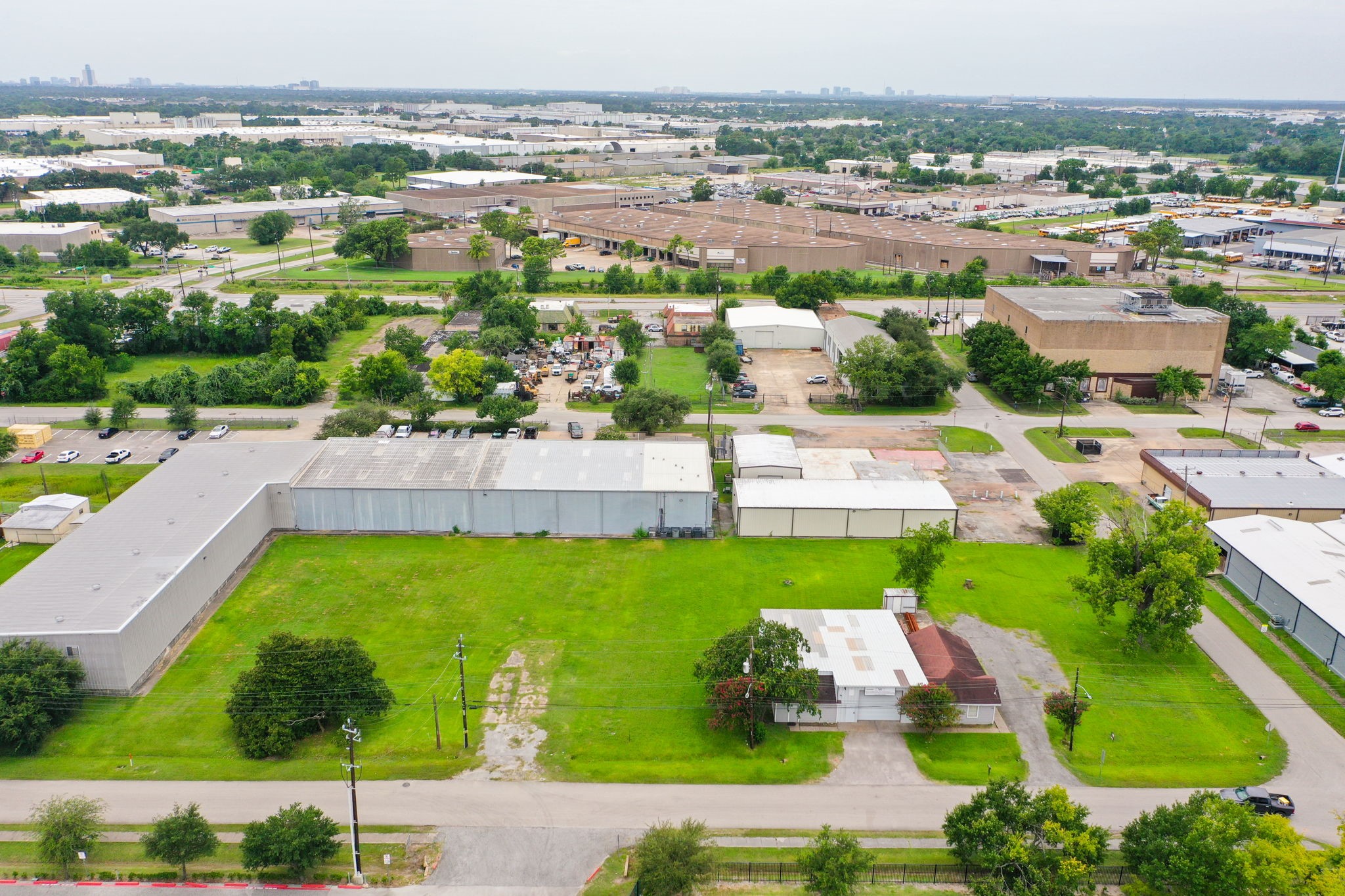 14023 Packard Street Houston, TX 77040 - Photo 5 of 33 an aerial view of residential houses with outdoor space and swimming pool