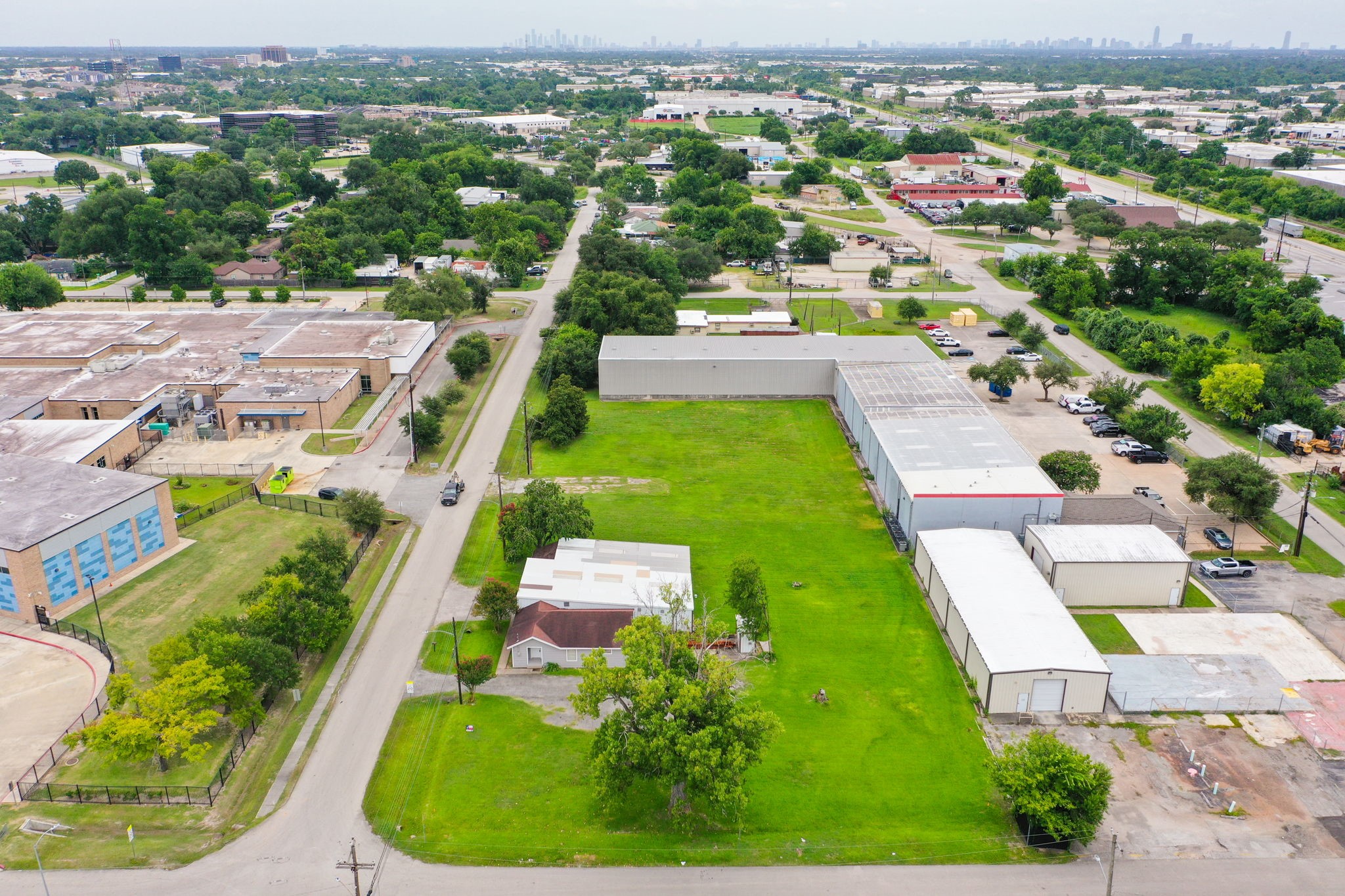 14023 Packard Street Houston, TX 77040 - Photo 9 of 33 an aerial view of residential houses with outdoor space