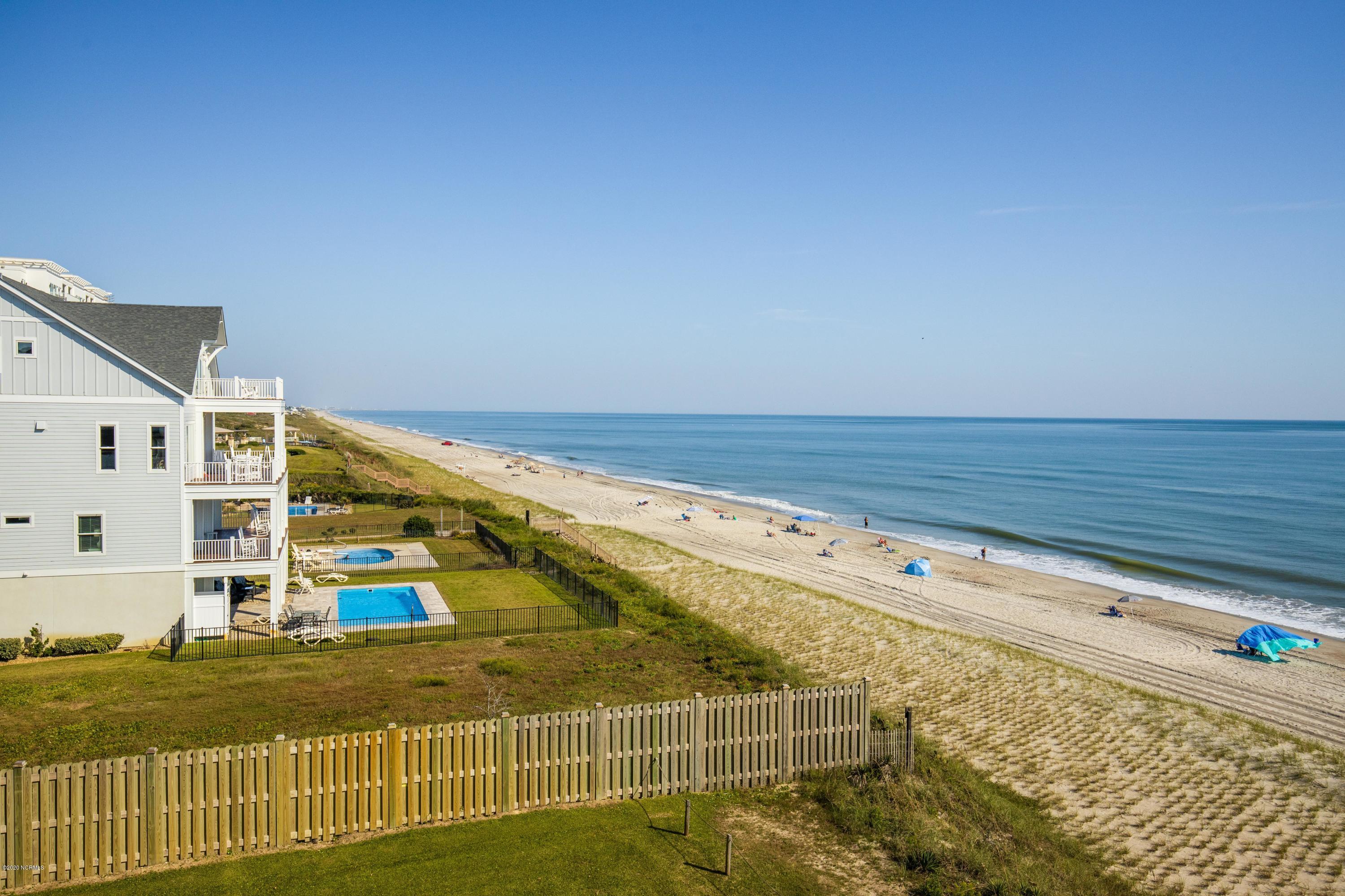 1505 Salter Path Road, Unit 430 Indian Beach, NC 28512 - Photo 37 of 57 Balcony Ocean View 1