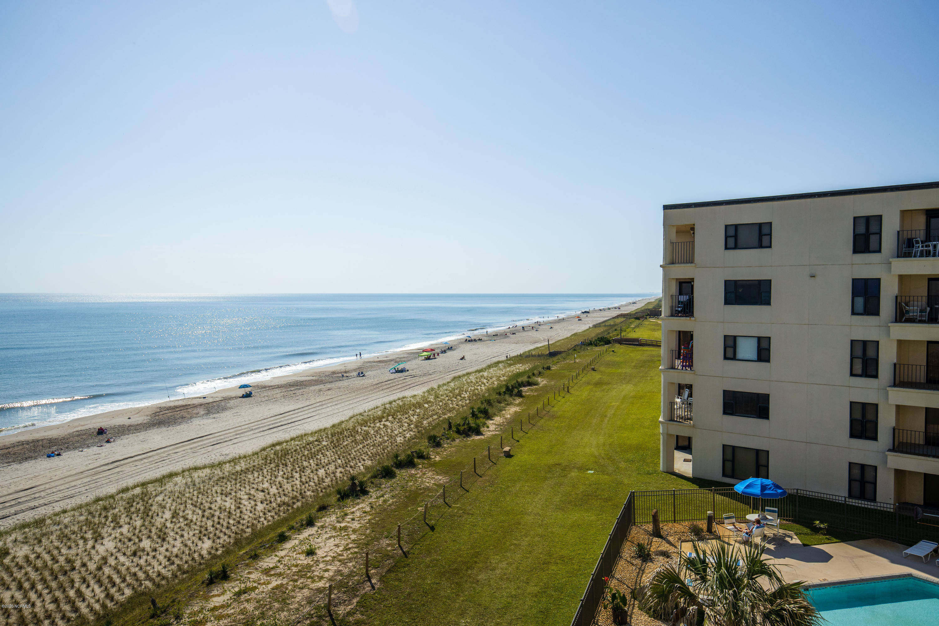 1505 Salter Path Road, Unit 430 Indian Beach, NC 28512 - Photo 38 of 57 Balcony Ocean View 2