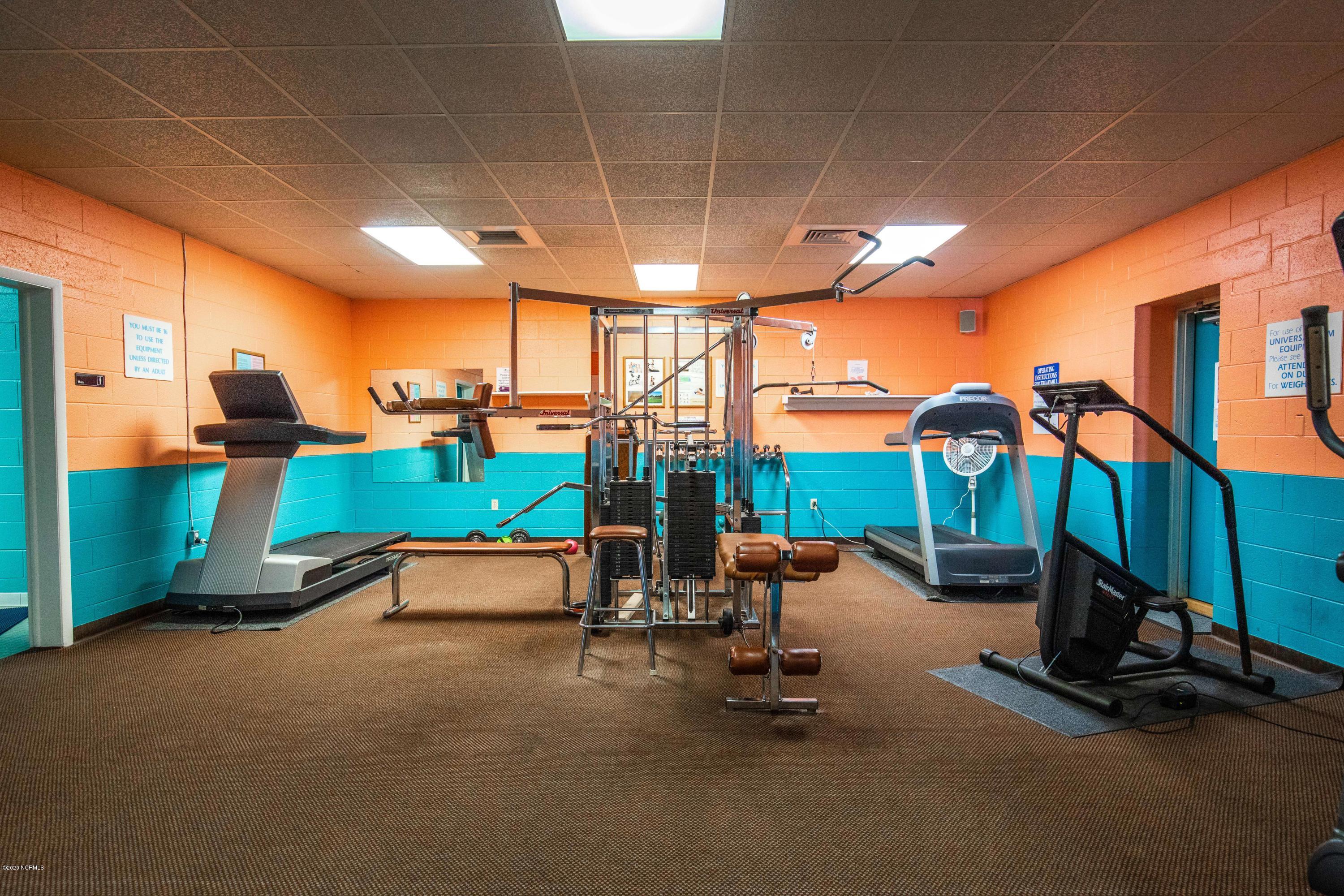 1505 Salter Path Road, Unit 430 Indian Beach, NC 28512 - Photo 54 of 57 Weight Room