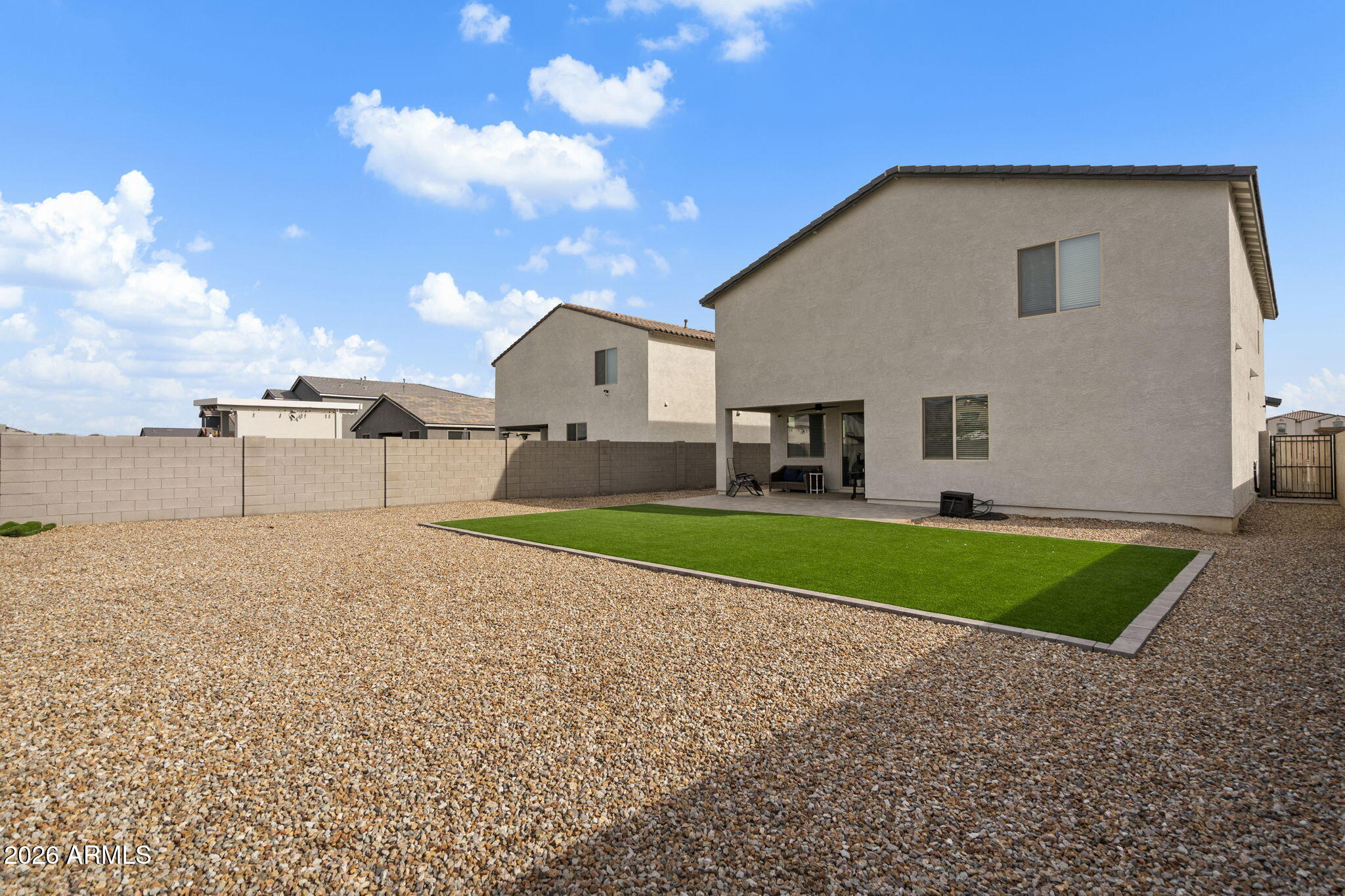 3142 Pineapple Road San Tan Valley, AZ 85143 - Photo 21 of 21 a house view with a garden space