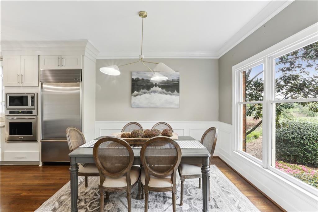 44 Pointe Terrace Southeast Atlanta, GA 30339 - Photo 5 of 31 a dining room with furniture and window