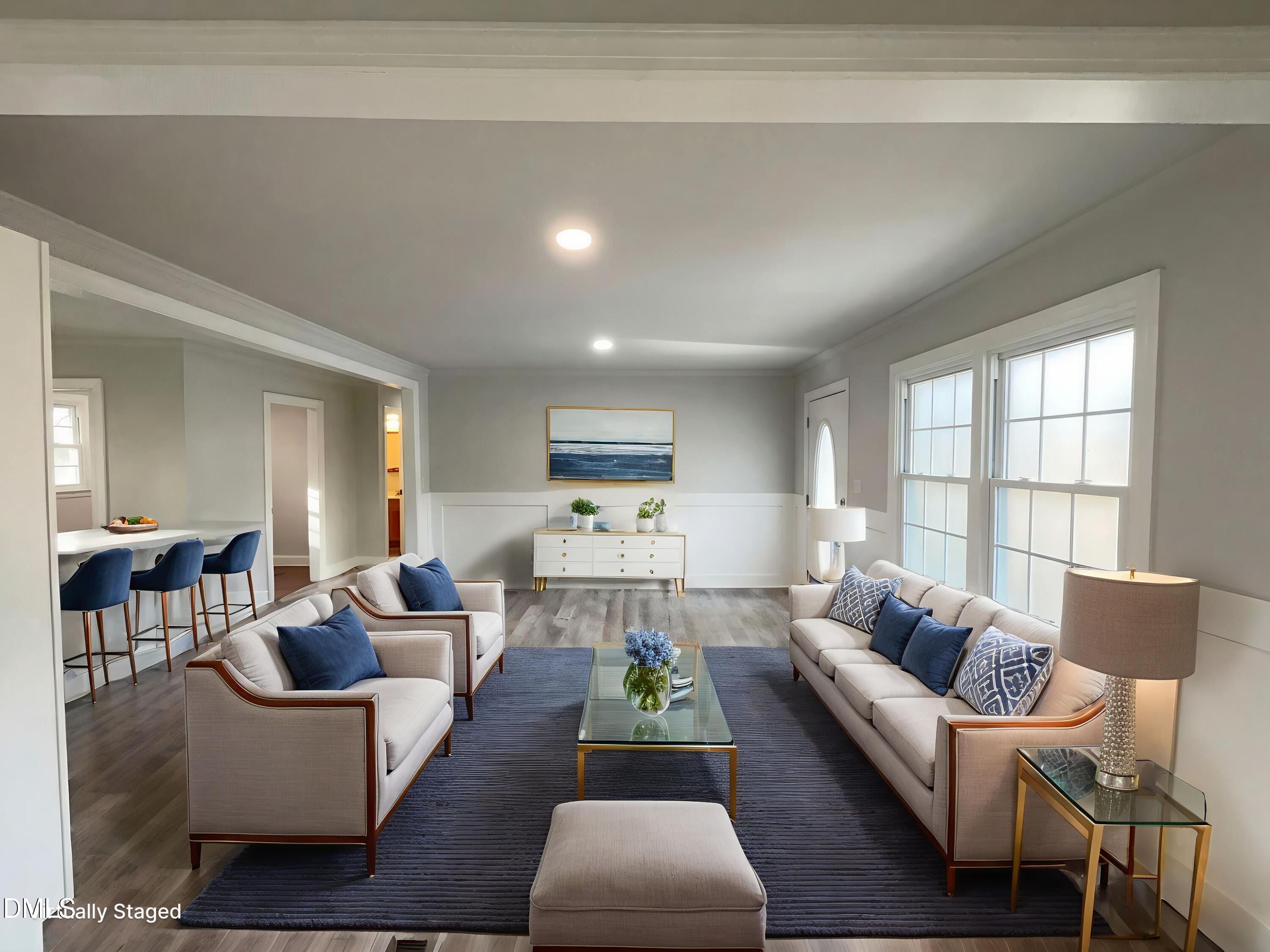6412 Rock Quarry Road Raleigh, NC 27610 - Photo 2 of 17 a living room with furniture and a large window