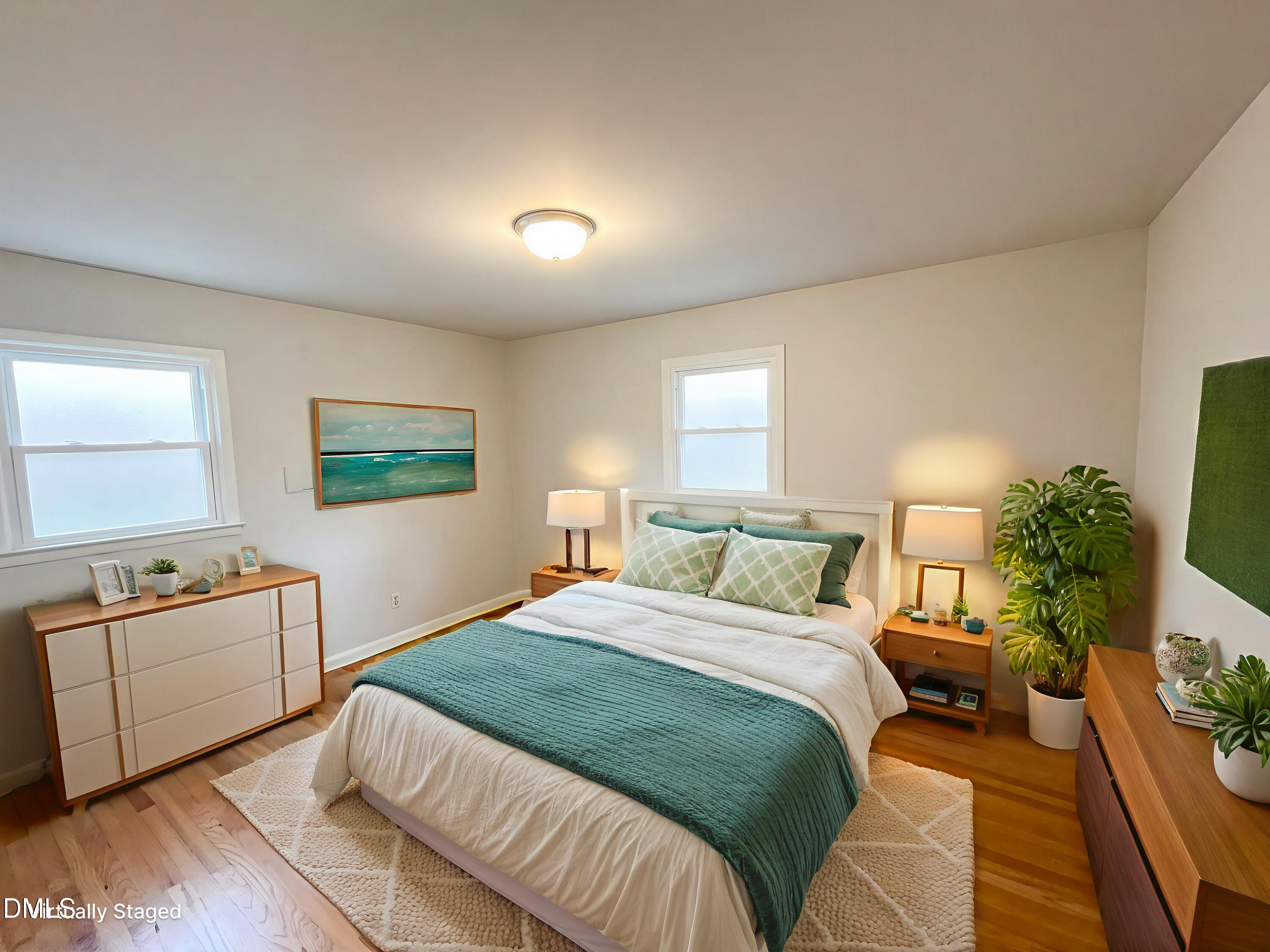 6412 Rock Quarry Road Raleigh, NC 27610 - Photo 8 of 17 a bedroom with a bed and a couch