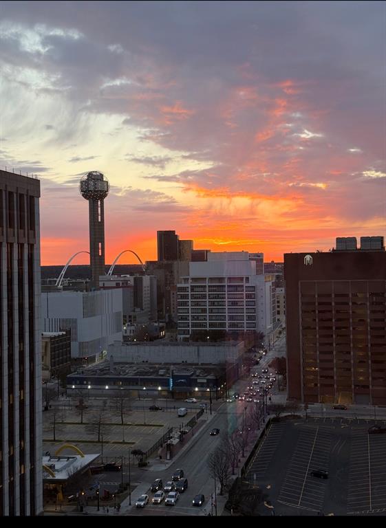 1200 Main Street, Unit 1404 Dallas, TX 75202 - Photo 3 of 27 a view of a city with tall buildings