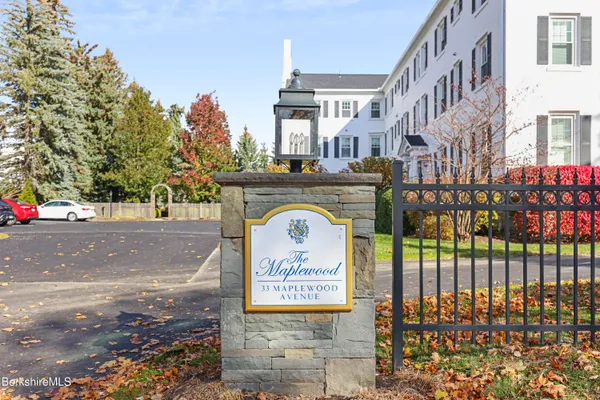 a view of street sign