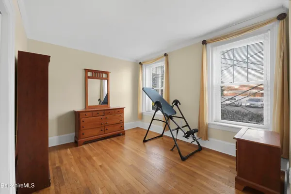 a room with furniture and a window