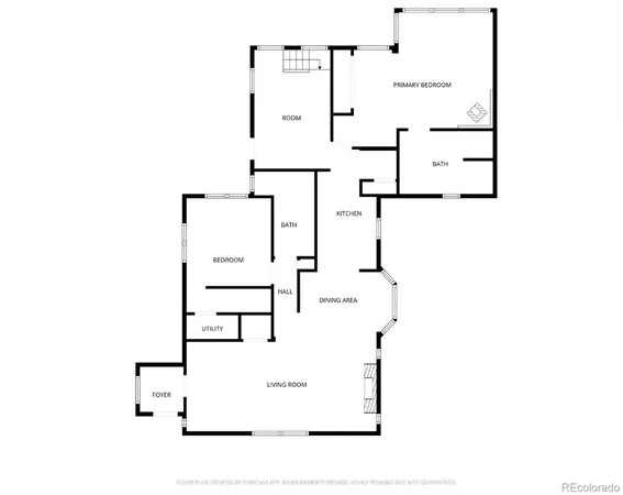 a picture of a floor plan