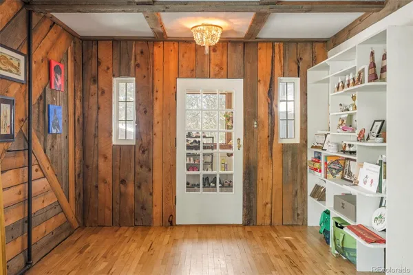 a view of an entryway