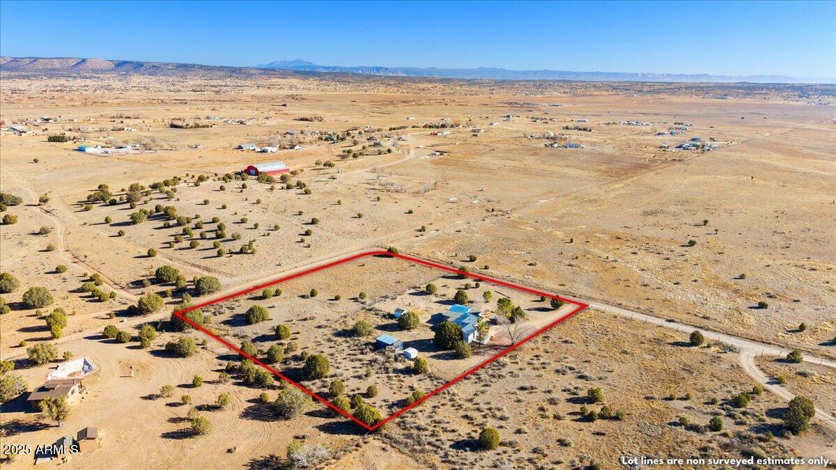 22990 North Post Road Paulden, AZ 86334 - Photo 29 of 30 30-Aerial View SE