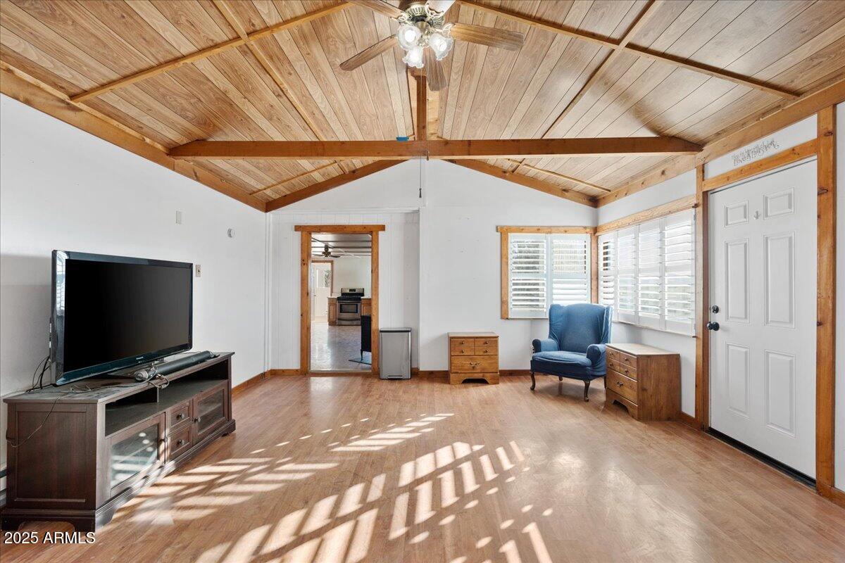 22990 North Post Road Paulden, AZ 86334 - Photo 5 of 30 05-Living Room to Dining Room & Kitchen