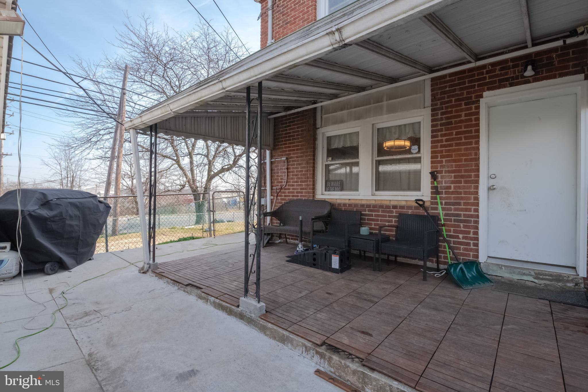 8052 Eastdale Road Baltimore, MD 21224 - Photo 18 of 22 Covered back patio