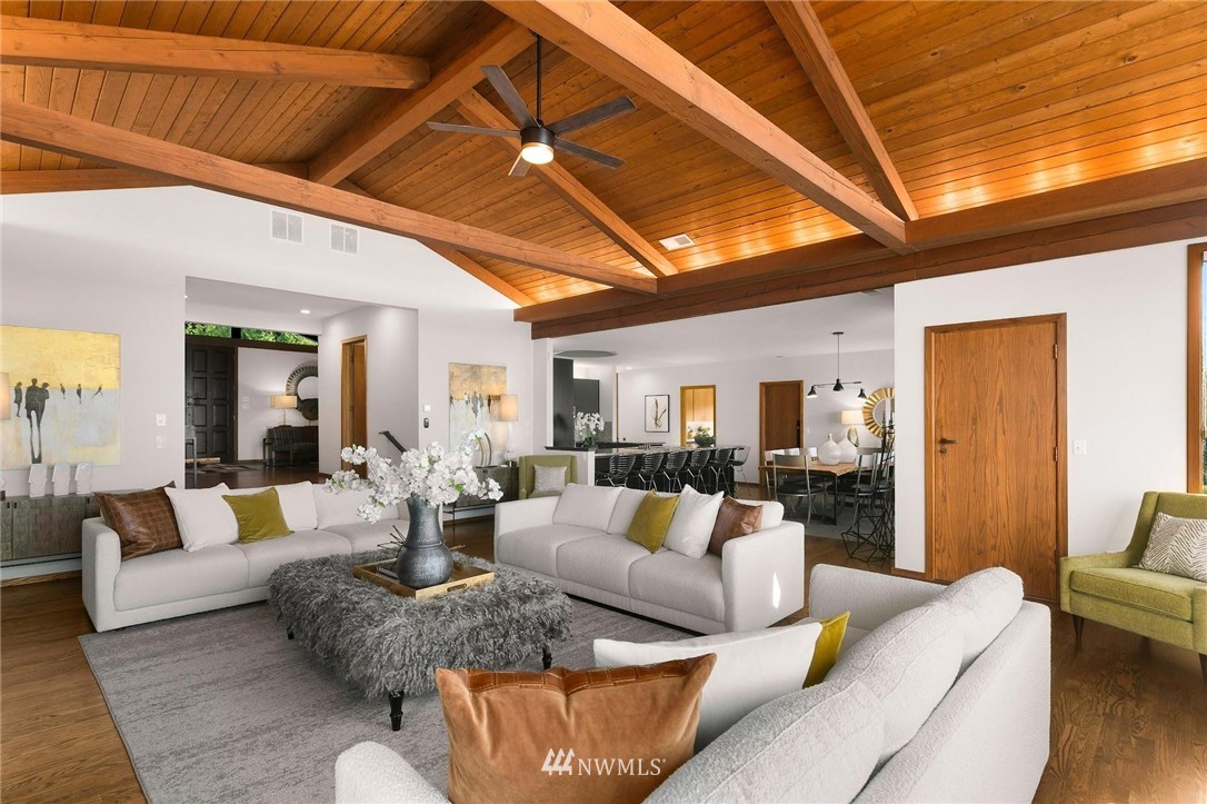 16900 Talbot Road Edmonds, WA 98026 - Photo 10 of 40 a living room with furniture and a large window