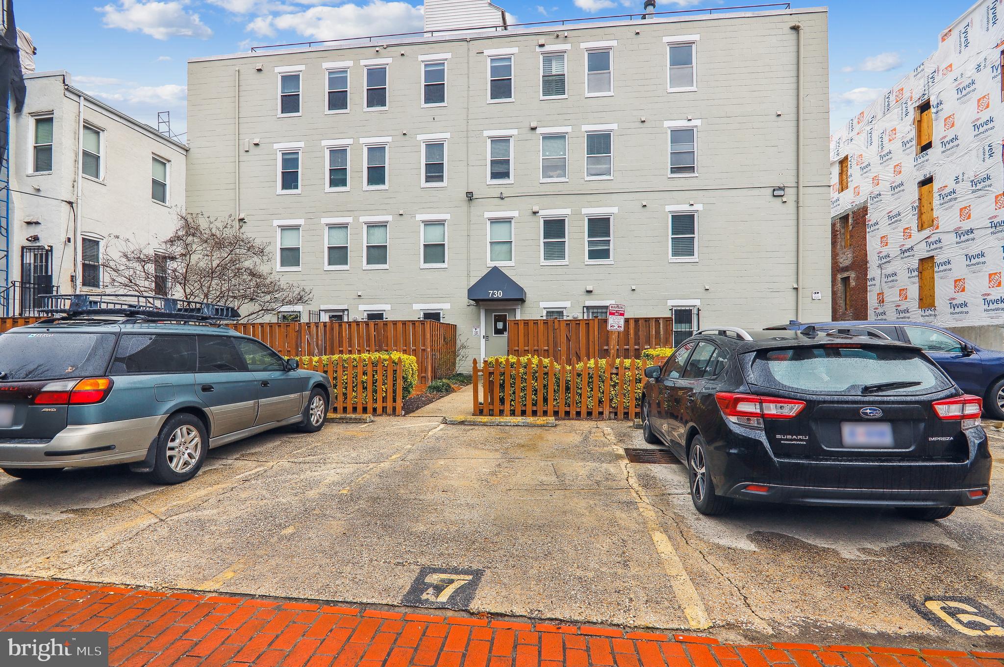 730 11th Street Northeast, Unit 101 Washington, DC 20002 - Photo 22 of 35 Dedicated parking!