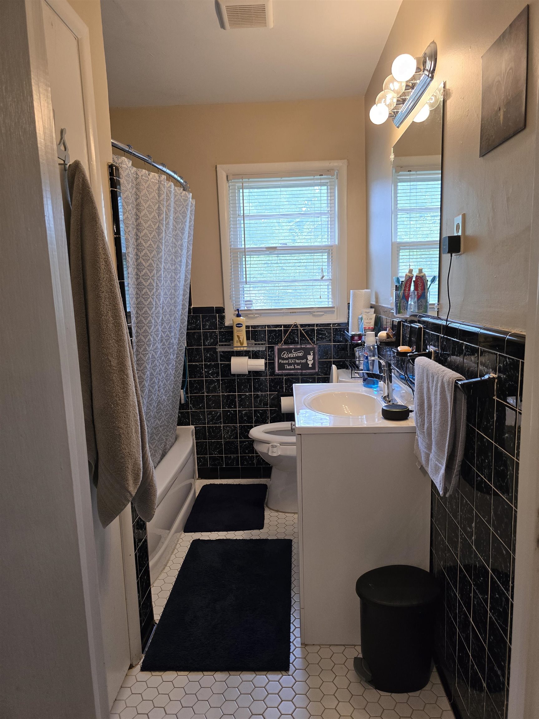 1400 Randall Drive Memphis, TN 38116 - Photo 15 of 23 a bathroom with a sink a toilet a mirror and shower