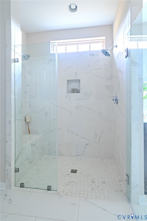 15790 Mosaic Creek Boulevard, Unit 231 Richmond, VA 23238 - Photo 17 of 25 a bathroom with a shower