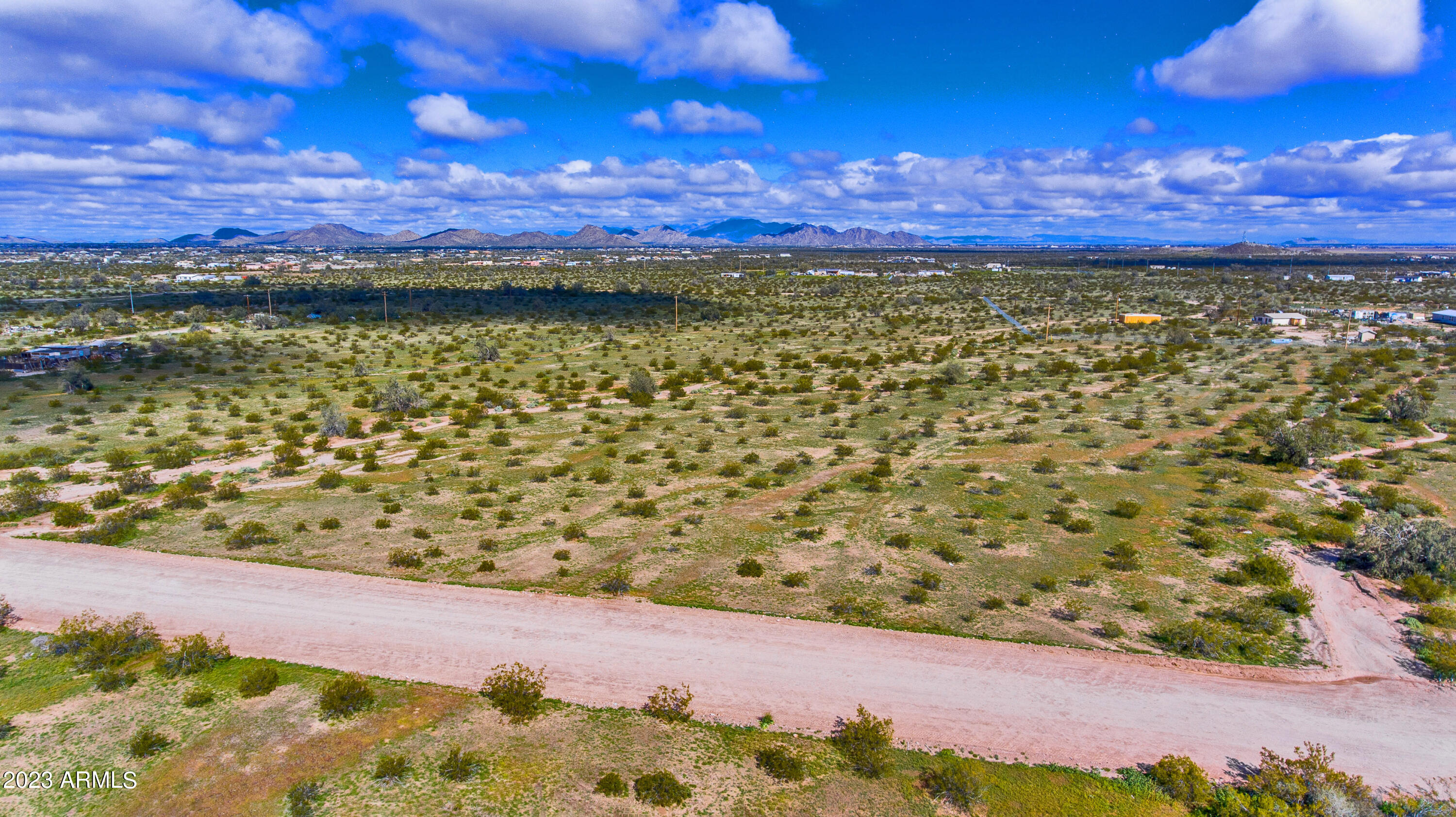 0 West Bitter Root Road, Unit 54 Maricopa, AZ 85139 - Photo 1 of 17 View of Lot from Overhead from South Loo