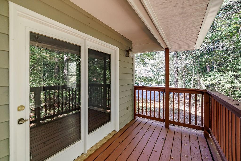345 Research Drive, Unit 330 Athens, GA 30605 - Photo 26 of 31 a view of balcony with wooden floor