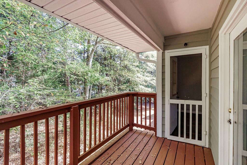 345 Research Drive, Unit 330 Athens, GA 30605 - Photo 27 of 31 a view of a balcony with wooden floor