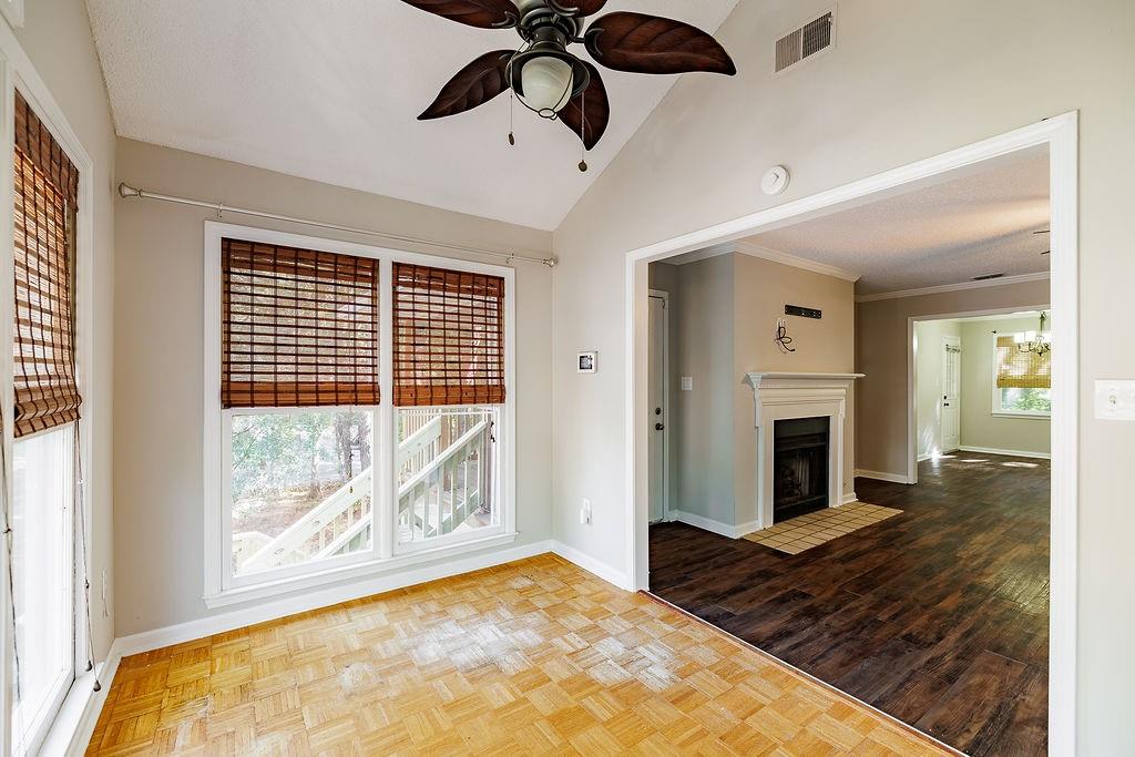 345 Research Drive, Unit 330 Athens, GA 30605 - Photo 7 of 31 a bedroom with furniture window and a fireplace