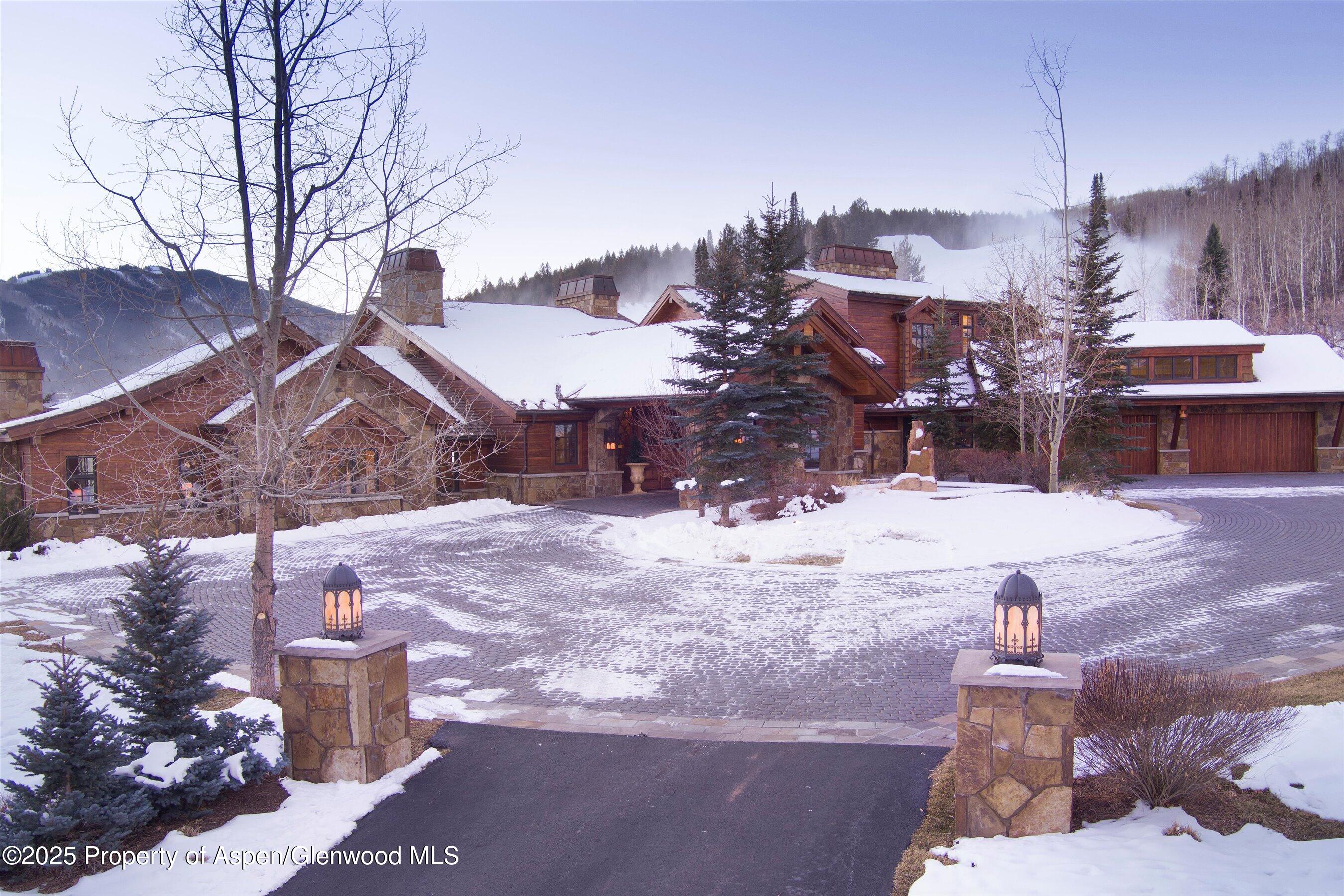 220 Buttermilk Lane Aspen, CO 81611 - Photo 54 of 60 a view of outdoor space yard and blue kitchen