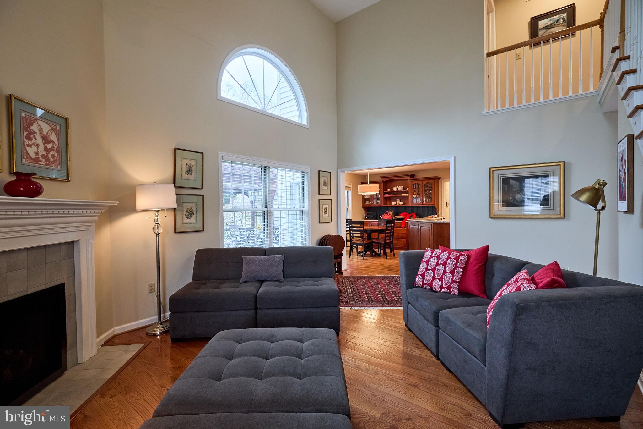 347 Buch Avenue Lancaster, PA 17601 - Photo 16 of 50 a living room with furniture ceiling fan and a fireplace