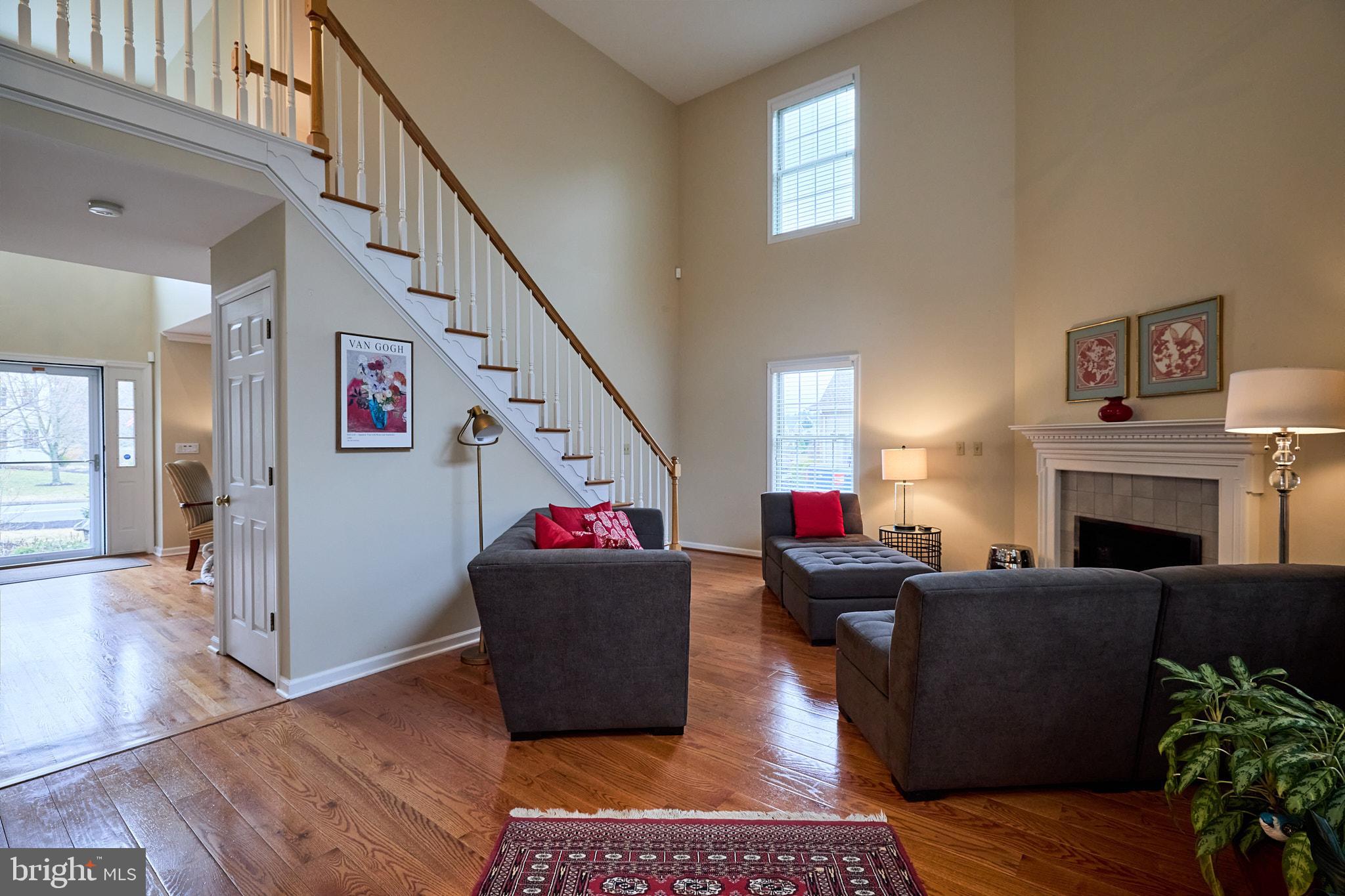 347 Buch Avenue Lancaster, PA 17601 - Photo 17 of 50 a living room with furniture and a fireplace