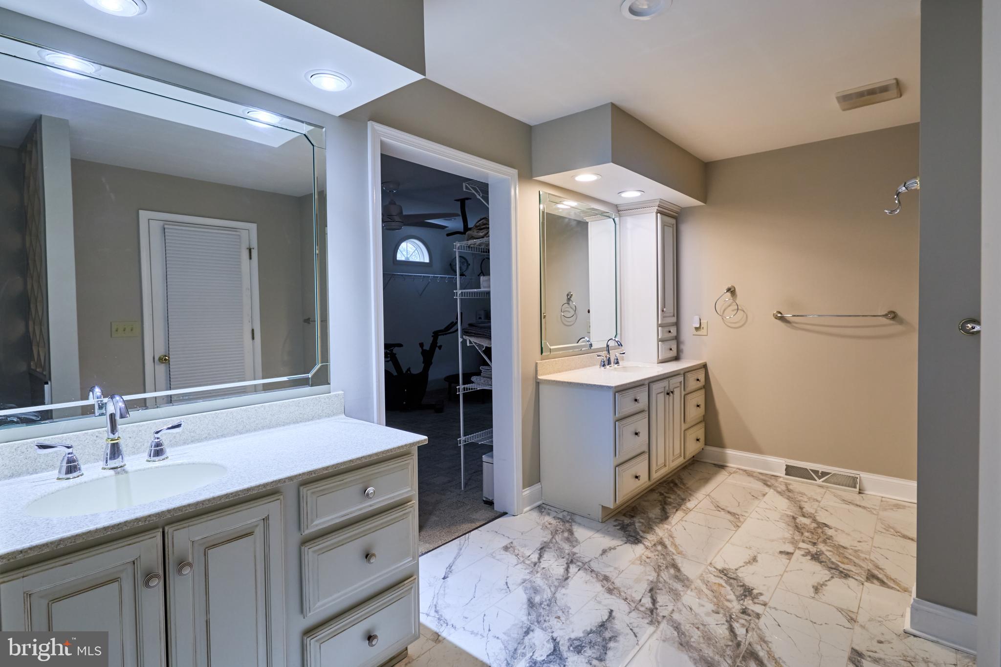 347 Buch Avenue Lancaster, PA 17601 - Photo 23 of 50 a spacious bathroom with a sink double vanity and a mirror