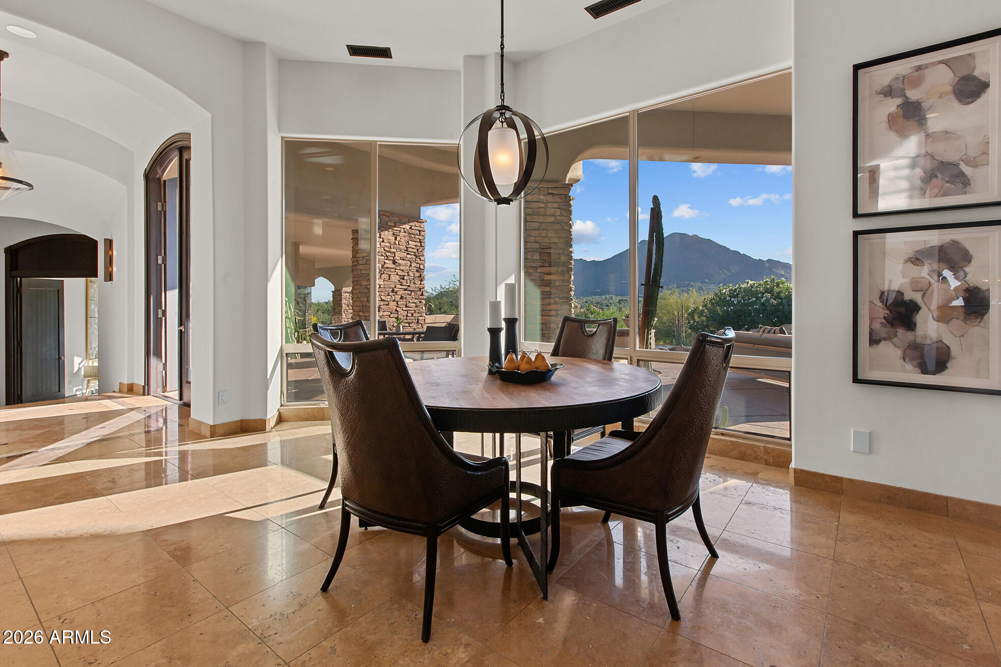 6207 East Indian Bend Road Paradise Valley, AZ 85253 - Photo 11 of 42 Breakfast area w big picture windows