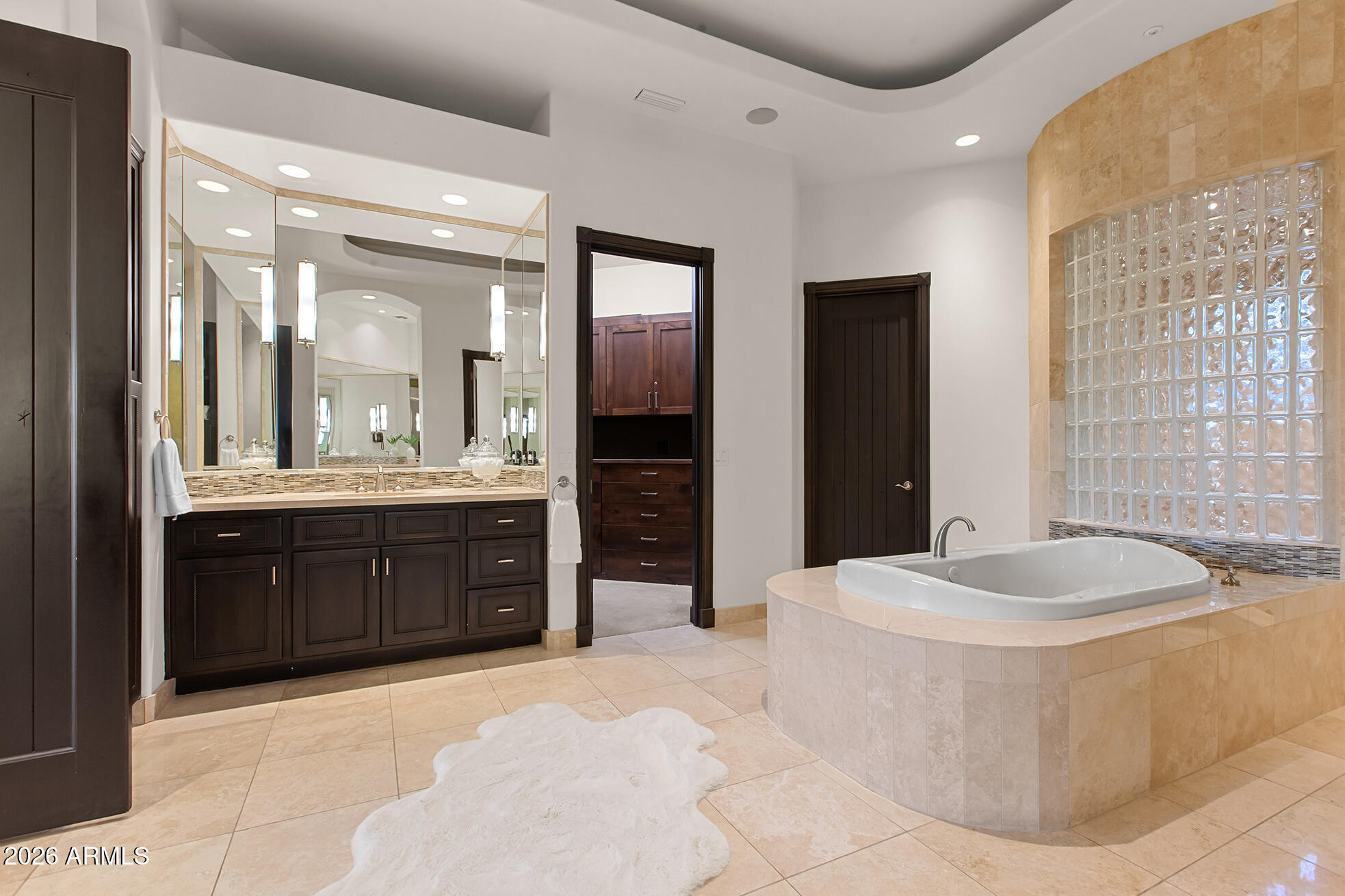 6207 East Indian Bend Road Paradise Valley, AZ 85253 - Photo 22 of 42 Primary bath, his sink area
