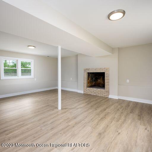 117 Lemon Road Howell, NJ 07731 - Photo 25 of 31 an empty room with windows and fireplace