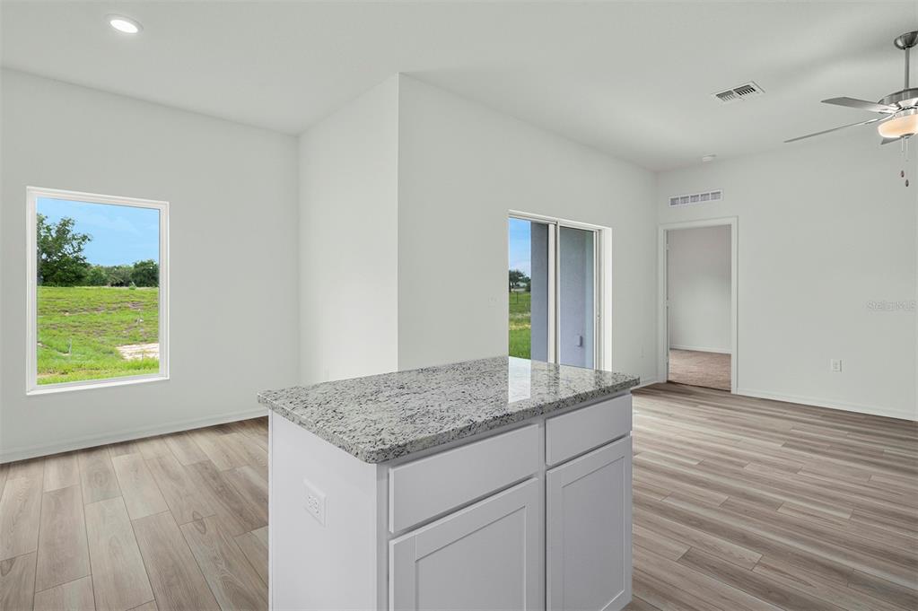 13352 Tula Loop Astatula, FL 34705 - Photo 4 of 19 a kitchen with granite countertop sink and granite counter tops
