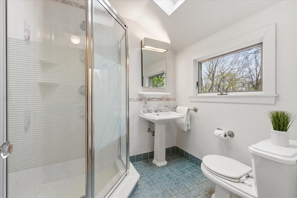 238 Harris Avenue Needham, MA 02492 - Photo 26 of 35 a bathroom with a sink toilet and shower