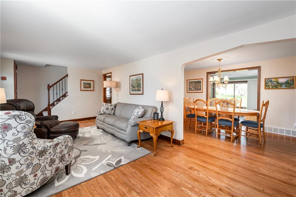 502 Nichols Road Pittsburgh, PA 15237 - Photo 8 of 46 a living room with furniture and wooden floor