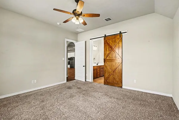 a view of kitchen island with wooden floor