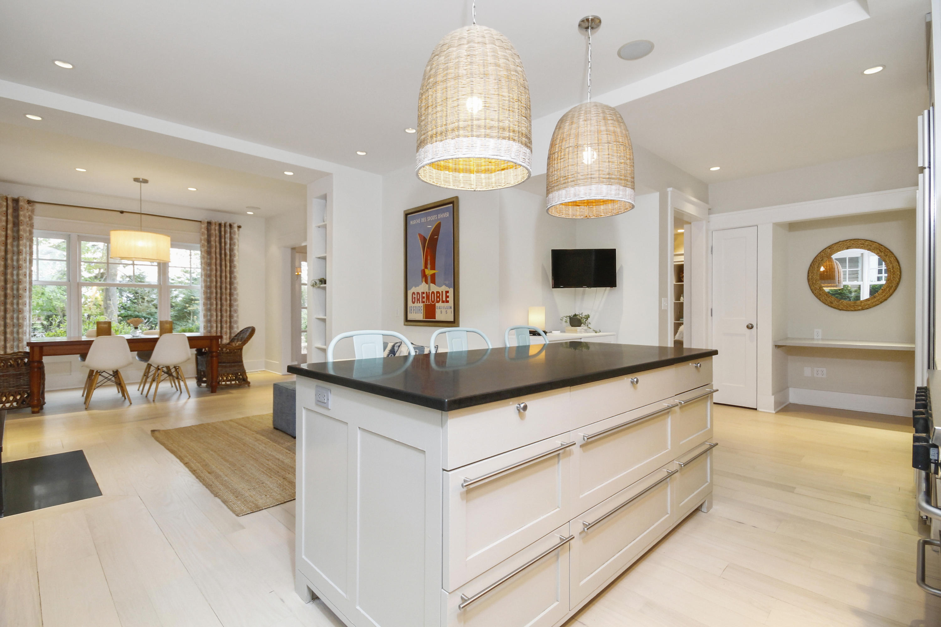 2 Rowayton Avenue Rowayton, CT 06853 - Photo 15 of 43 a bathroom with a double vanity sink and a mirror