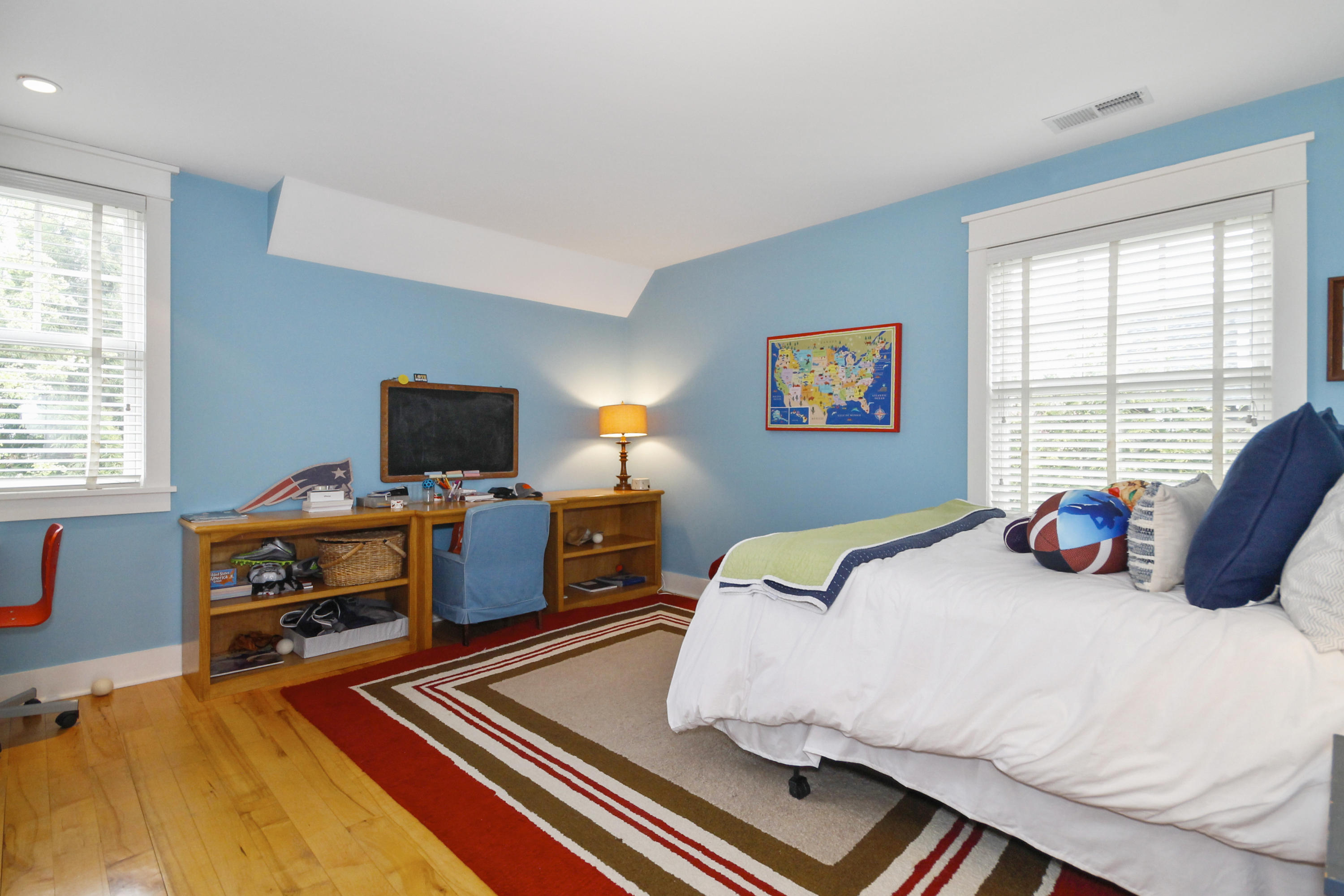 2 Rowayton Avenue Rowayton, CT 06853 - Photo 31 of 43 a bedroom with a bed and a flat screen tv